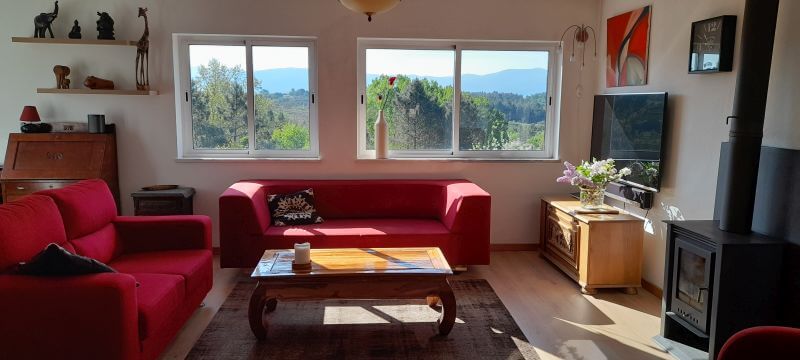 TE KOOP: BED & BREAKFAST PORTURAMA 5 livingroom from kitchen